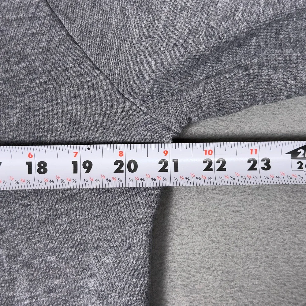 North Face FlashDry Crewneck Sweatshirt Heather Gray Raglan Pullover Mens M